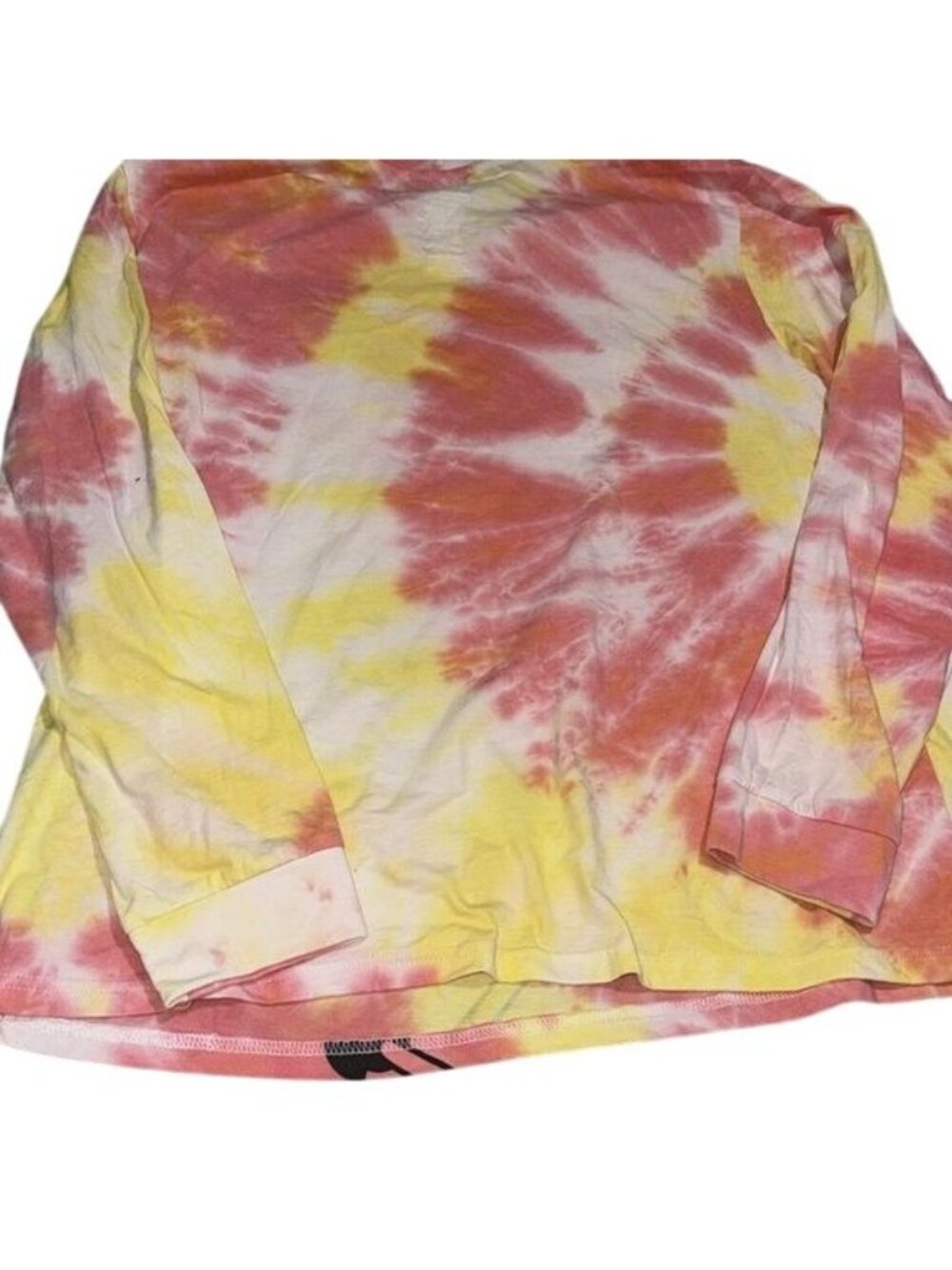 Nickelodeon SpongeBob SquarePants Tie-Dye Long Sleeve Shirt 3XL - Picture 4 of 5